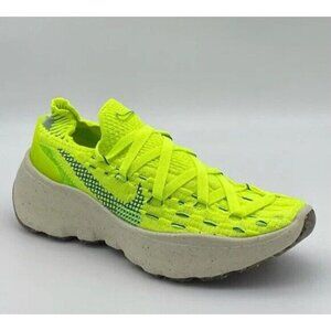 Nike Space Hippie Running Shoes Women SZ 7.5 M  Light Lemon Twist Green NWOB